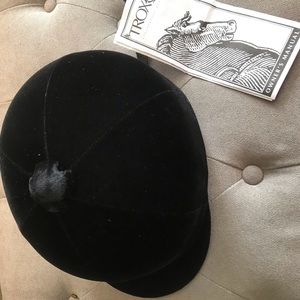 Troxel equestrian helmet velvet show